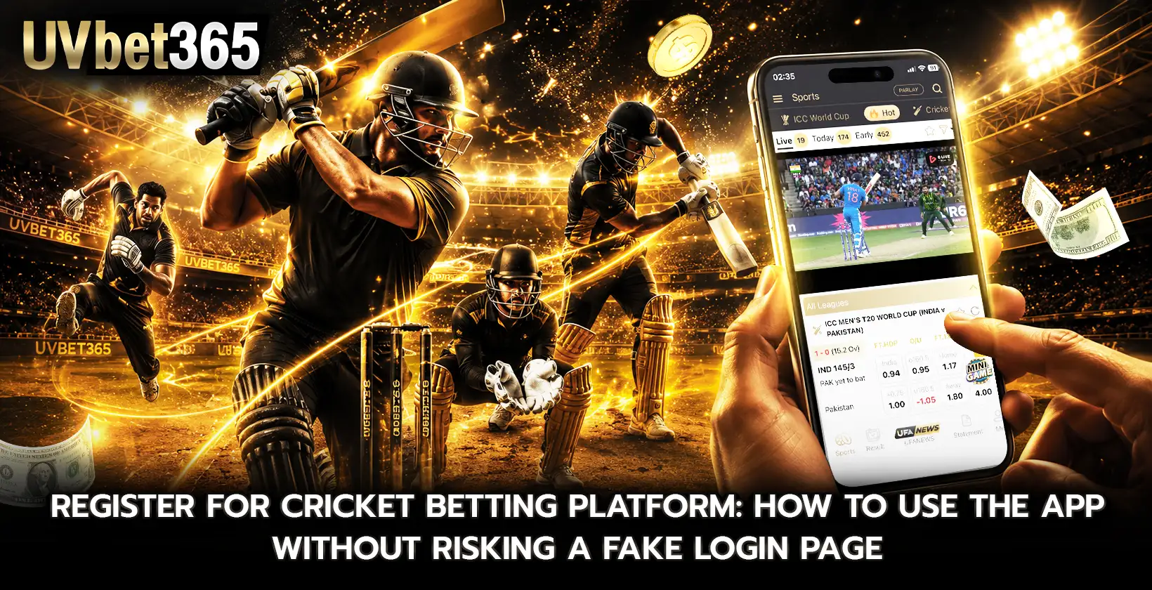 Register For Cricket Betting Platform
